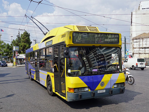 Athens - Trolleybuses - Photo: ©Ian Boyle 13th September 2016 