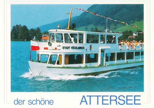 Atterseeschiffahrt -  www.simplonpc.co.uk - Simplon Postcards