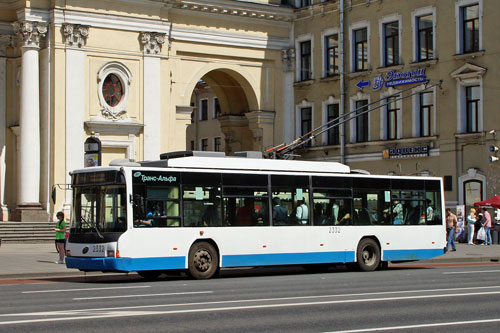 St Petersburg - Trolleybus - www.simplonpc.co.uk