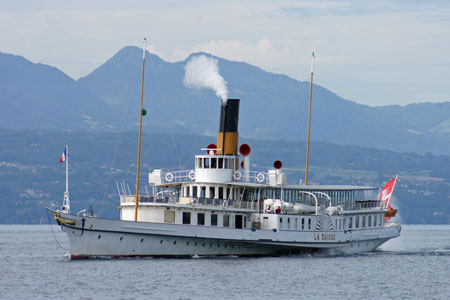 CGN - Lake Geneva - Lac leman - 2011 Fleetlist - www.simplonpc.co.uk