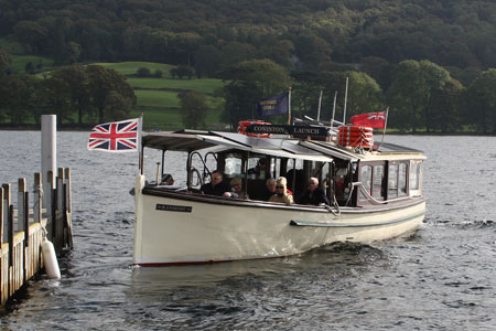RANSOME of Coniston Launch - Photo: ©2010 Graham Thorne - www.simplompc.co.uk - Simplon Postcards