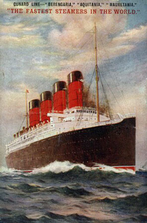 AQUITANIA - Cunard Line - www.simplonpc.co.uk