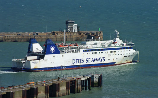 DEAL SEAWAYS - DFDS - www.simplonpc.co.uk - Photo: ©2012 Ian Boyle