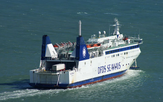 DEAL SEAWAYS - DFDS - www.simplonpc.co.uk - Photo: ©2012 Ian Boyle