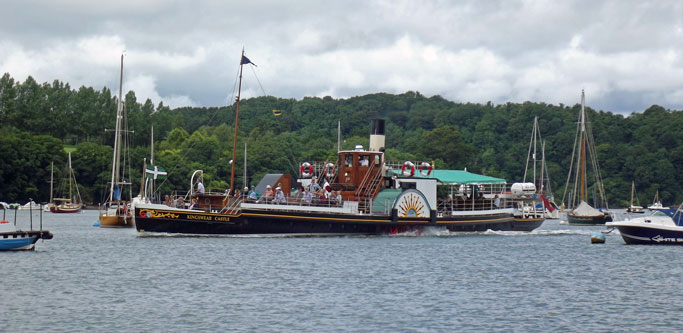 KINGSWEAR CASTLE - Dartmouth Riverboats - Photo: ©2013 Colin Percival - www.simplonpc.co.uk