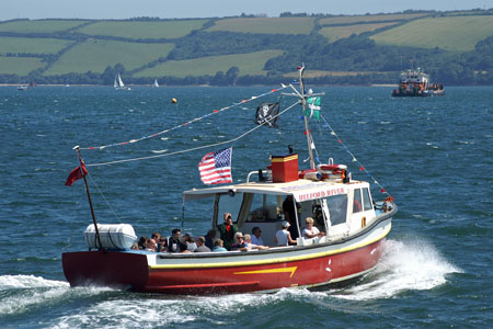 HAVEN  ROSE on the Fal - Photo: © Ian Boyle, 23rd July 2008 - www.simplonpc.co.uk