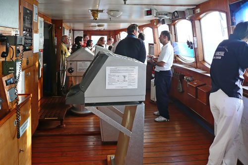 On board FUNCHAL - Photo: � Ian Boyle, 19th April 2009 - www.simplonpc.co.uk