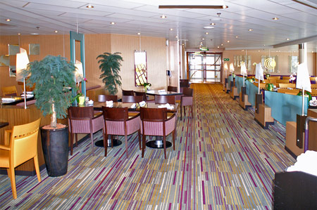 Eurodam - Lido restaurant on the Lido Deck (Deck 9)