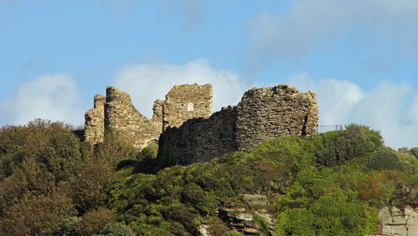 Hastings Castle - Photo: © Ian Boyle, 4th October 2012 -  www.simplonpc.co.uk