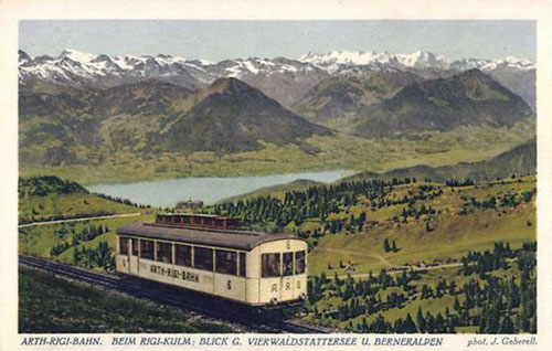 Arth-Rigi Bahn - www.simplonpc.co.uk - Simplon Postcards