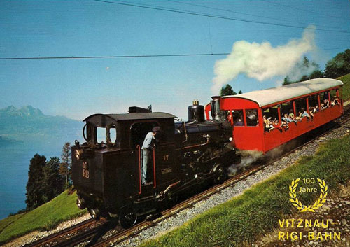 Vitznau-Rigi Bahn - www.simplonpc.co.uk - Simplon Postcards