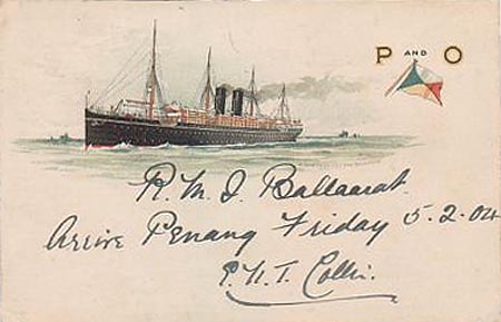 P&O Ballaarat 1882