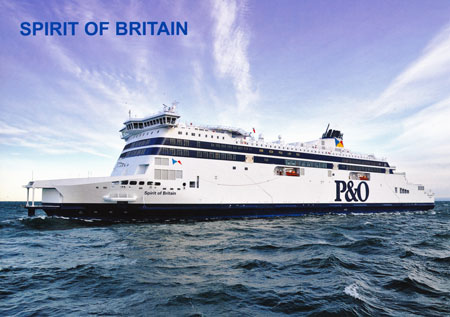 SPIRIT OF BRITAIN of 2010 - P&O Ferries - www.simplonpc.co.uk