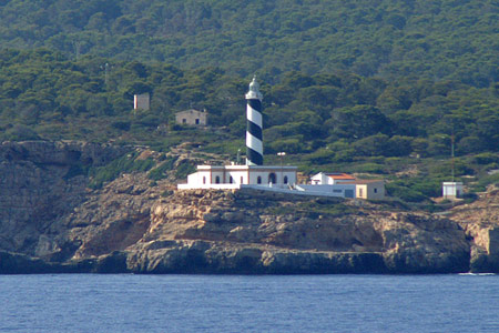 Cap de Cala Figuera Lighthouse - PALMA - Photo: © Ian Boyle, 26th August 2009