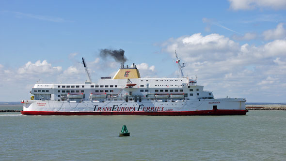 TransEuropa Ferries OLEANDER - Photo: ©2013 Ian Boyle - www.simplonpc.co.uk