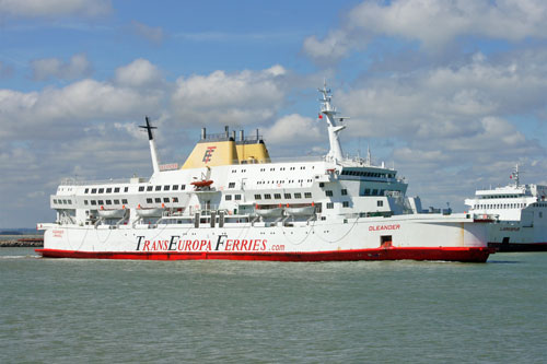 TransEuropa Ferries OLEANDER - Photo: ©2013 Ian Boyle - www.simplonpc.co.uk