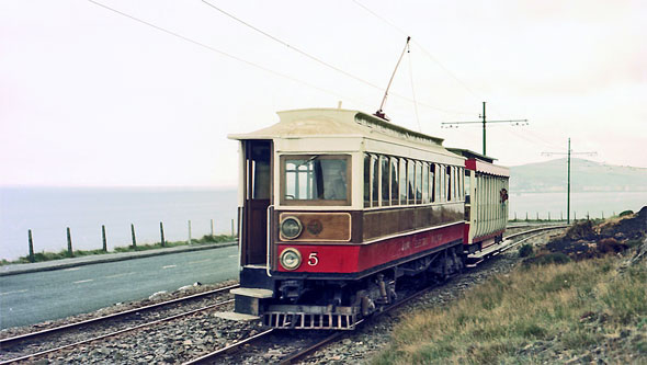 Manx Electric Railway - Photo: ©1976 Ian Boyle - www.simplompc.co.uk - Simplon Postcards