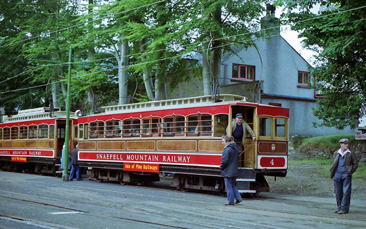 Snaefell Mountain Railway - Photo: ©1978 Ian Boyle - www.simplompc.co.uk - Simplon Postcards