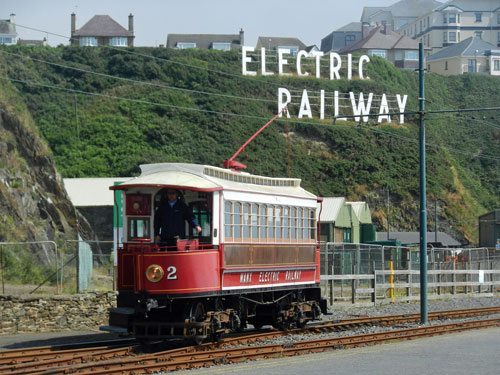 Manx Electric Railway - Photo: ©2013 Mike Tedstone - www.simplompc.co.uk - Simplon Postcards