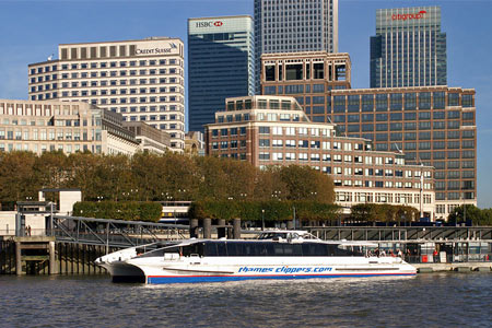Typhoon Clipper - Thames Clippers - www.simplonpc.co.uk -  Photo: © 2007 Ian Boyle