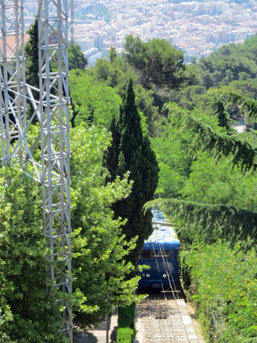 Barcelona - Tibidabo Funicular - Photo: © Ian Boyle, 7th July 2013 - www.simplompc.co.uk - Simplon Postcards