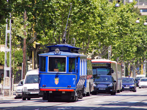 Barcelona - Tramvia Blau - Photo: © Ian Boyle, 7th July 2013 - www.simplompc.co.uk - Simplon Postcards