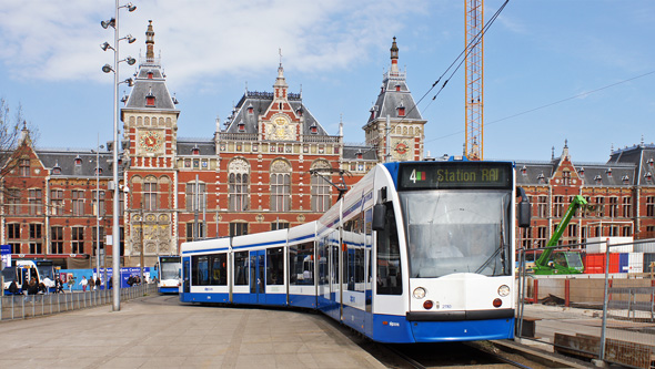 GVB Amsterdam Trams - Combino - www.simplonpc.co.uk