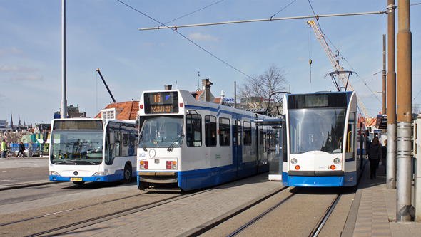 GVB Amsterdam Trams - BN 11G - www.simplonpc.co.uk