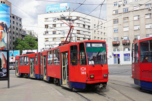 Belgrade KT4 Tram - www.spimplonpc.co.uk - Photo: ©Ian Boyle 17th May 2016