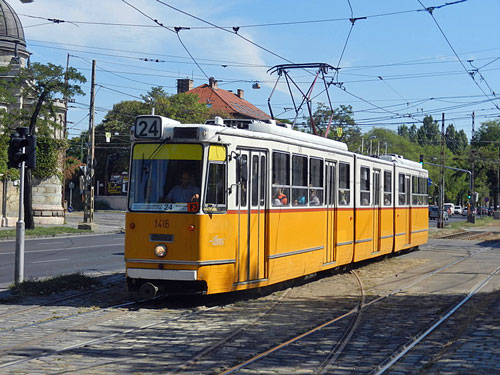 Budapest Trams - www.simplonpc.co.uk