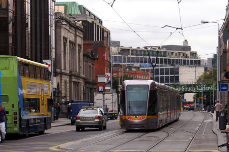 Dublin LUAS Trams - Photo: ©2008 Ian Boyle - www.simplompc.co.uk - Simplon Postcards