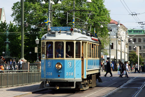 Gothenburg Museum Trams  - Photo ©1998 Ian Boyle - www.simplonpc.co.uk