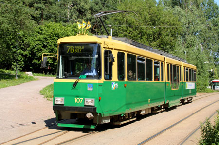 Helsinki Trams - www.simplonpc.co.uk - Simplon Postcards
