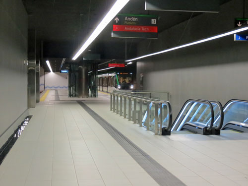 Metro malaga - Photo: © Ian Boyle, 27th September 2014www.simplonpc.co.uk