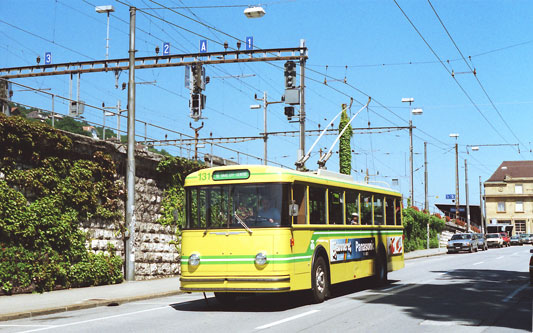 Neuchâtel Trams & Trolleybuses - www.simplonpc.co.uk 
