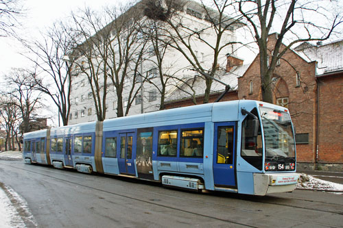 Oslo Trams - Photo: © Ian Boyle 10th December 2012- www.simplompc.co.uk - Simplon Postcards