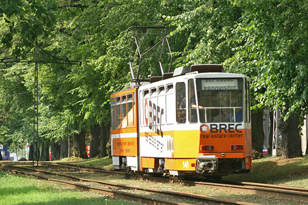 Tallinn Tatra KT4 tram - www.simplonpc.co.uk - Photo: © Ian Boyle, August 8th 2007