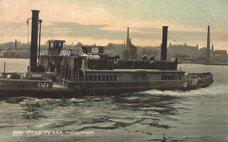 Woolwich Free Ferry - Simplon Postcards - www.simplonpc.co.uk 