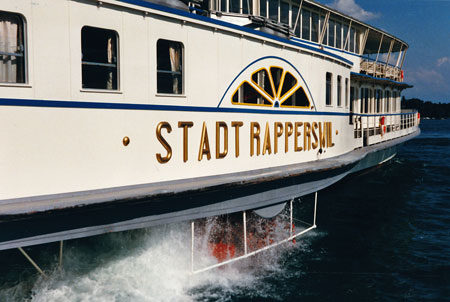 STADT RAPPERSWIL - ZSG - Zürichsee Schifffahrtsgesellschaft - Lake Zurich - www.simplonpc.co.uk