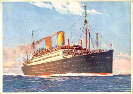Norddeutsche Lloyd Page 2 - Ocean Liner Postcards