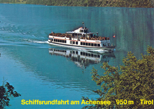 Achenseeschiffahrt -  www.simplonpc.co.uk - Simplon Postcards