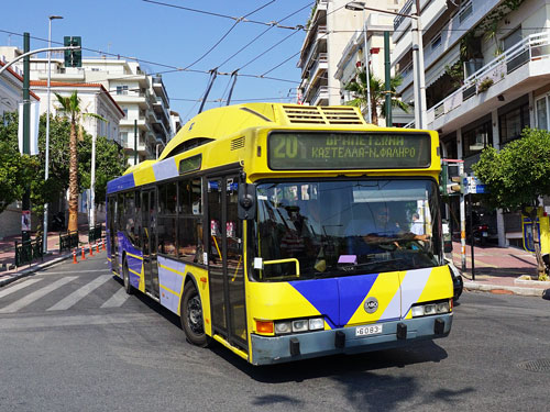 Athens - Trolleybuses - Photo: ©Ian Boyle 13th September 2016 