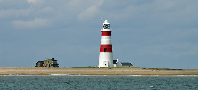 Orfordness Lighthouse - Photo: © Ian Boyle, 7th July 2009 - www.simplonpc.co.uk