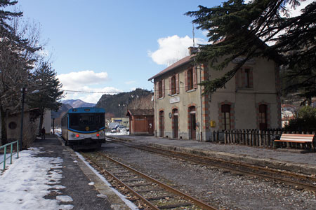 CP - Chemin de Fer de Provence - Photo: © Ian Boyle, 16th February 2010