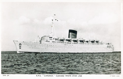 CARONIA of 1948 - www.simplonpc.co.uk