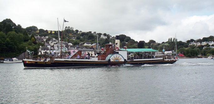 KINGSWEAR CASTLE - Dartmouth Riverboats - Photo: ©2013 Colin Percival - www.simplonpc.co.uk