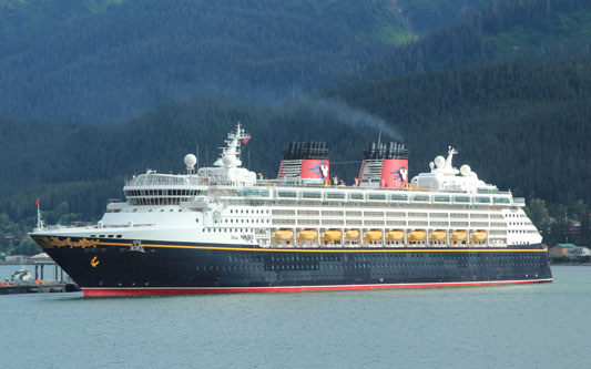 DISNEY WONDER at Juneau - Photo: © Ian Boyle, 12th June 2010 - www.simplonpc.co.uk