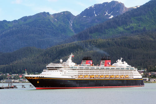 DISNEY WONDER at Juneau - Photo: © Ian Boyle, 12th June 2010 - www.simplonpc.co.uk