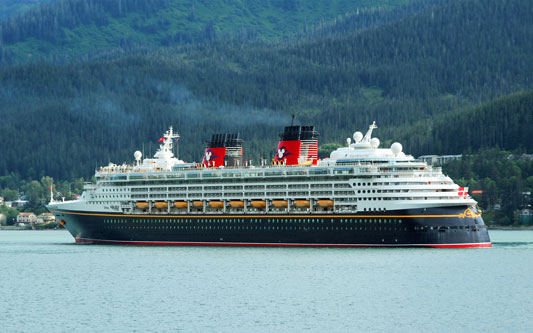 DISNEY WONDER at Juneau - Photo: © Ian Boyle, 12th June 2010 - www.simplonpc.co.uk