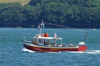 HAVEN  ROSE on the Fal - Photo:  Ian Boyle, 23rd July 2008 - www.simplonpc.co.uk